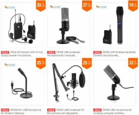 FIFINE official store on AliExpress
