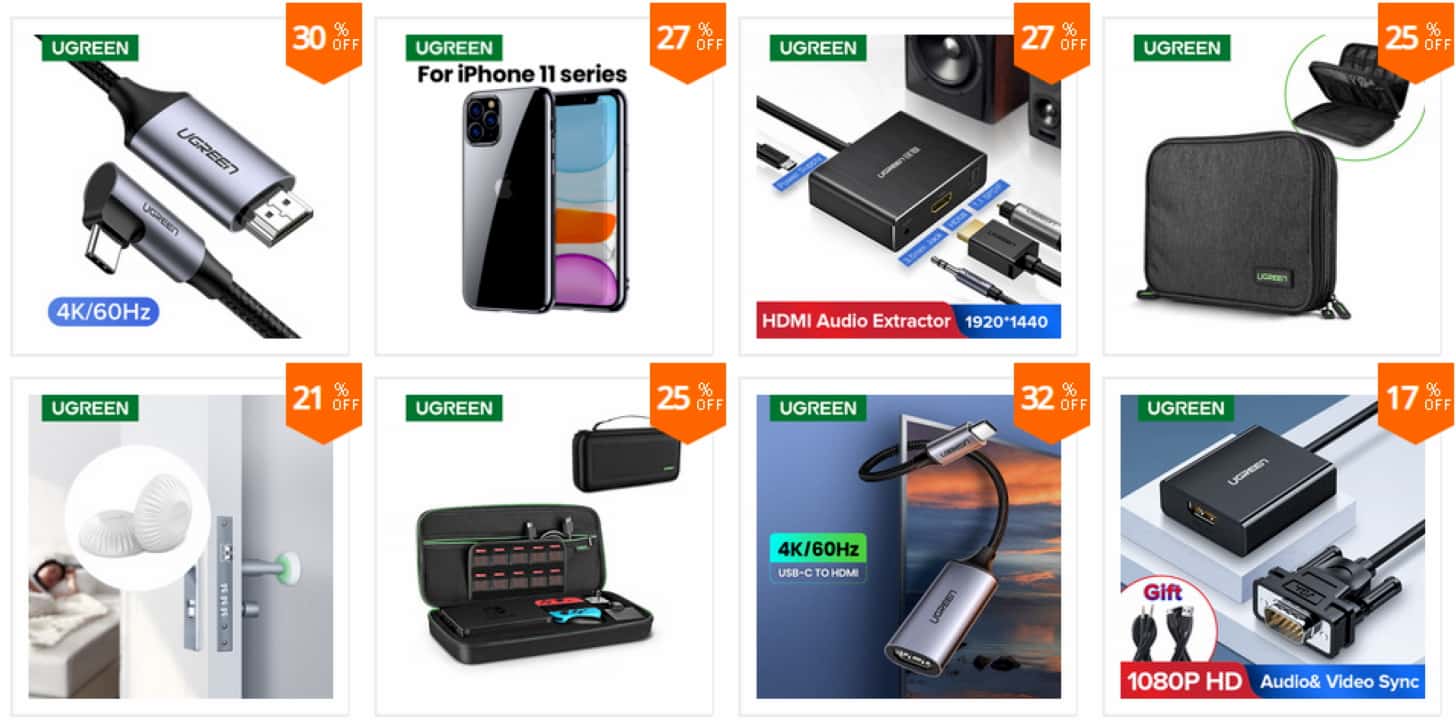 купоны от Ugreen Official Store на Алиэкспресс