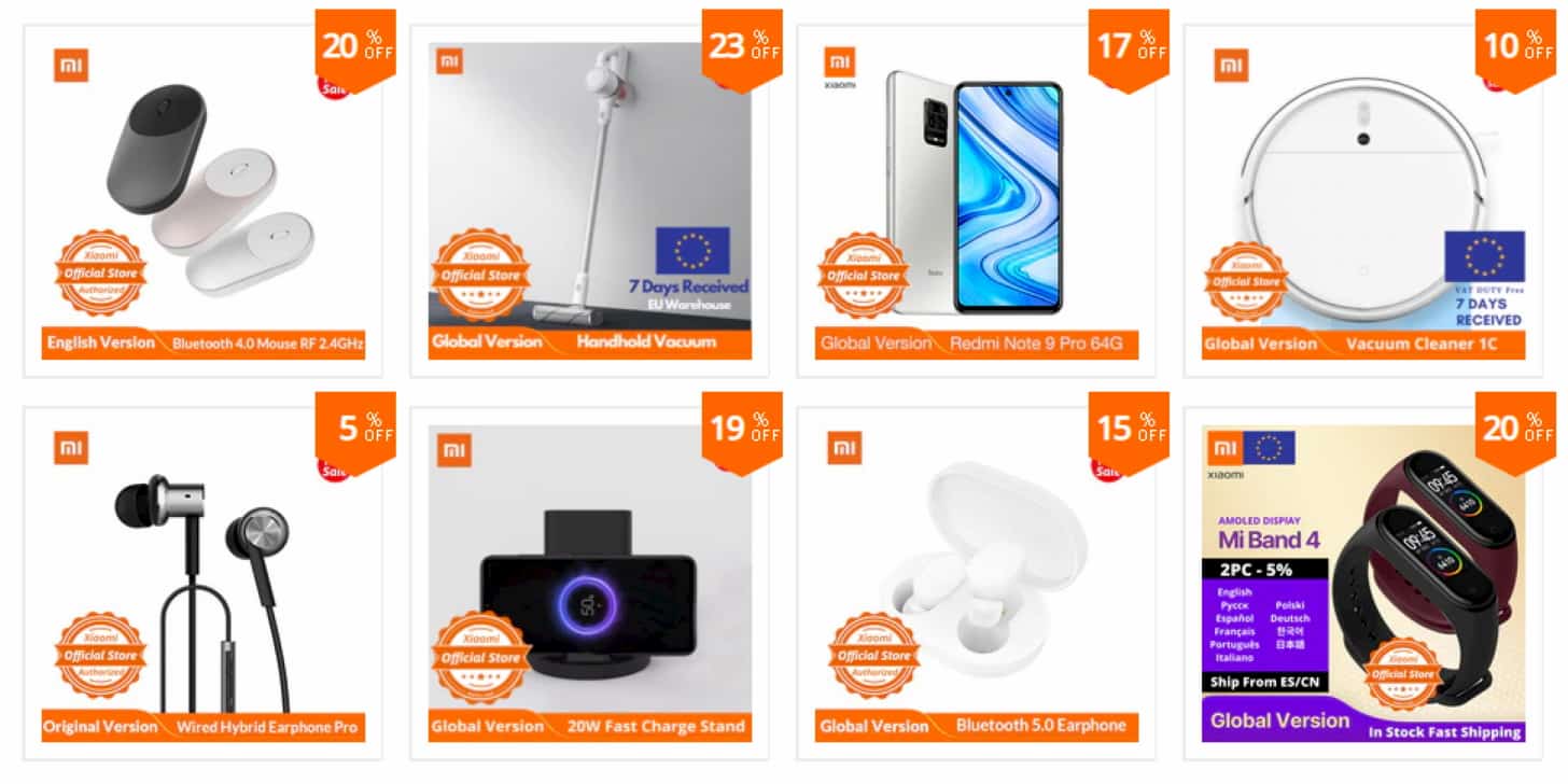 Получите купоны от Xiaomi Official Store на Алиэкспресс