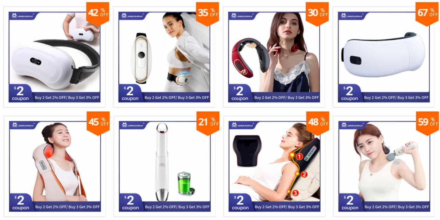 Получите купоны от jinkairui Official Store на Алиэкспресс