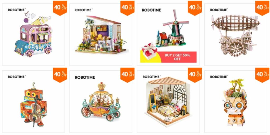 Robotime official store on AliExpress