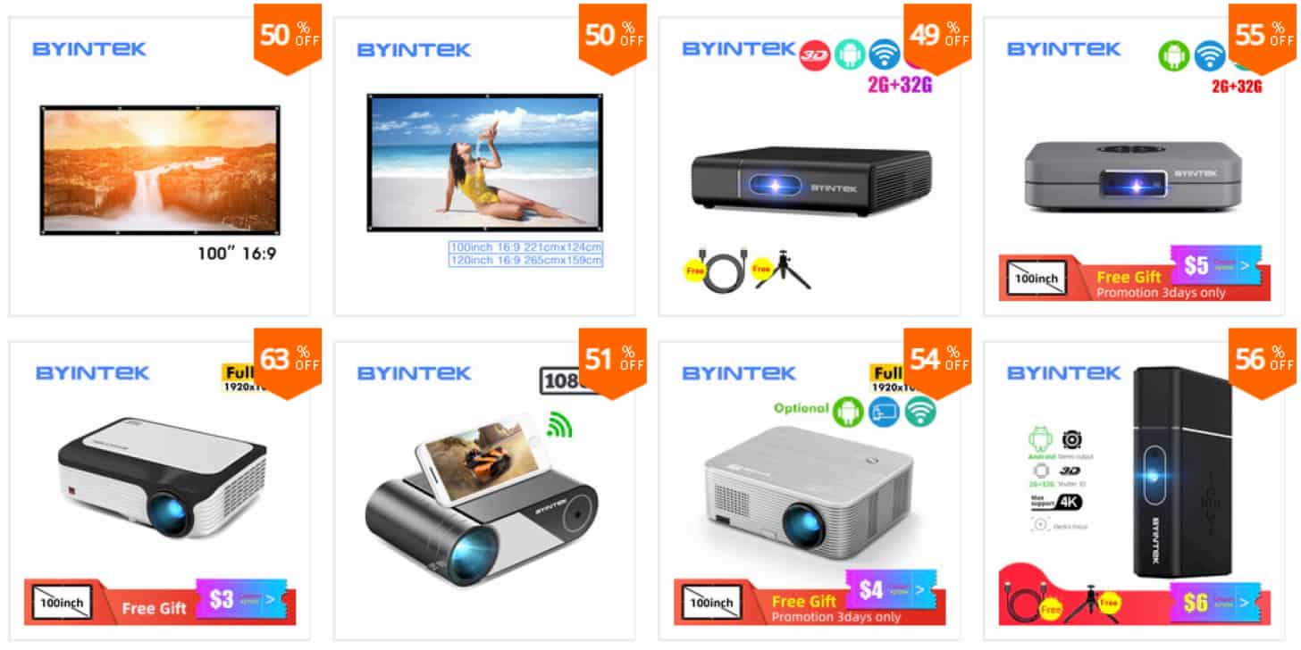 купоны от byintek Official Store на Алиэкспресс