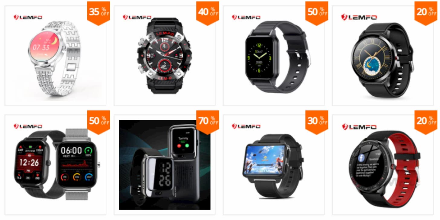 купоны от LEMFO Official Store на Алиэкспресс