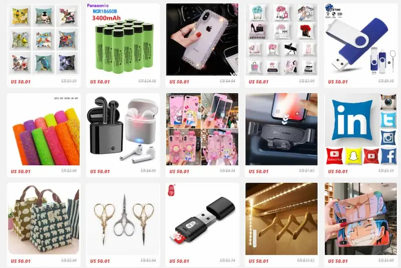 товары за 0.01 aliexpress для новичков