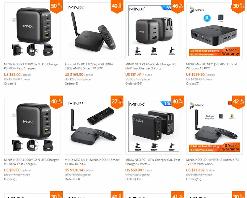 MINIX official store on AliExpress