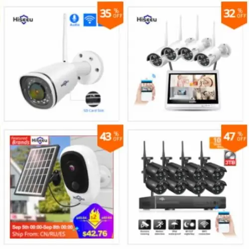 Hiseeu Official Store on Alijekspress