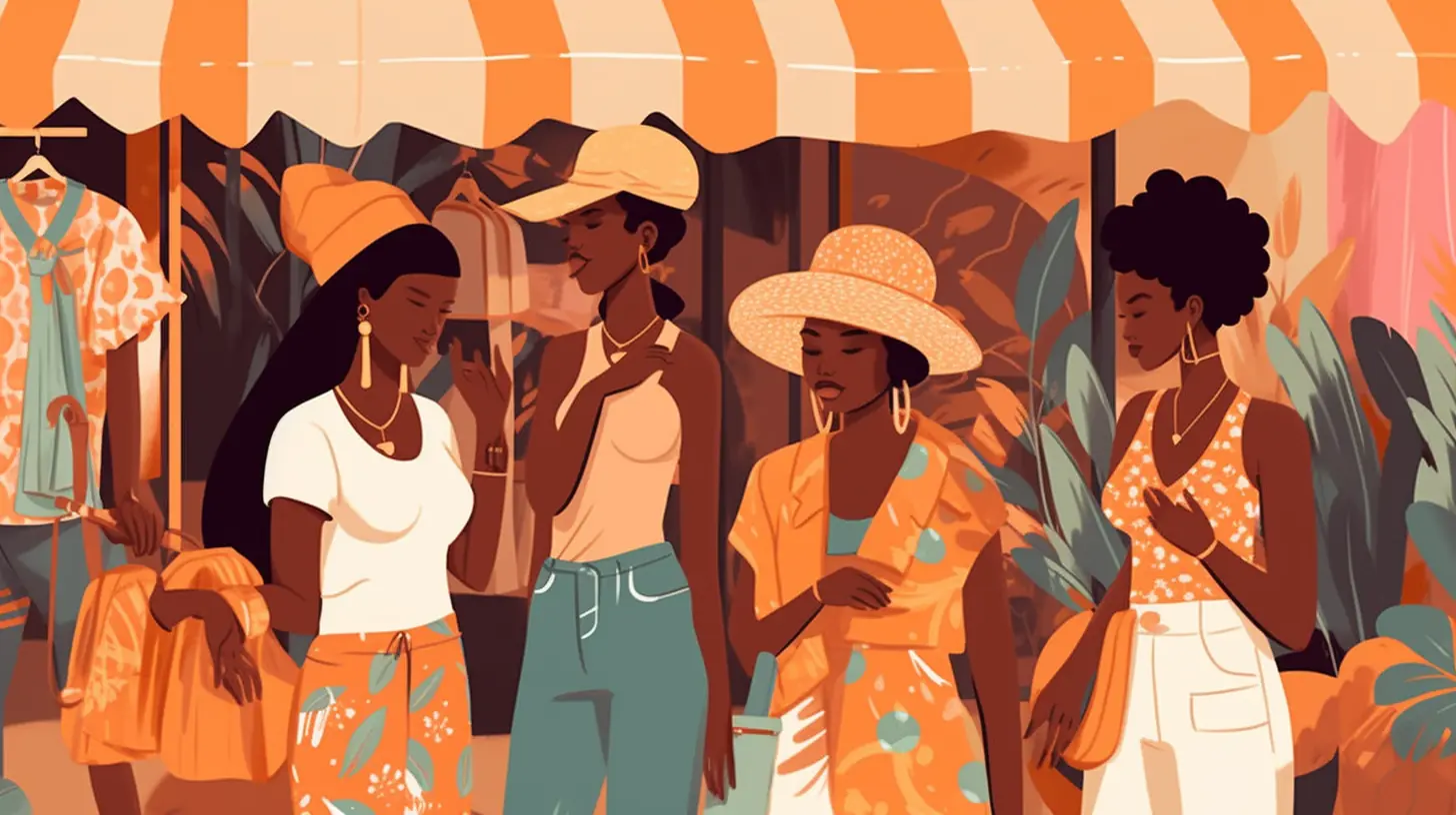 Um grupo de amigos compartilhando suas descobertas favoritas do AliExpress Moçambique, destacando o aspecto social e os diversos interesses atendidos pela plataforma