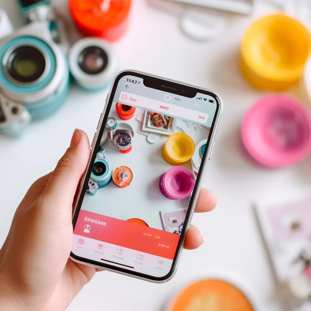 AliExpress mobile app on a smartphone