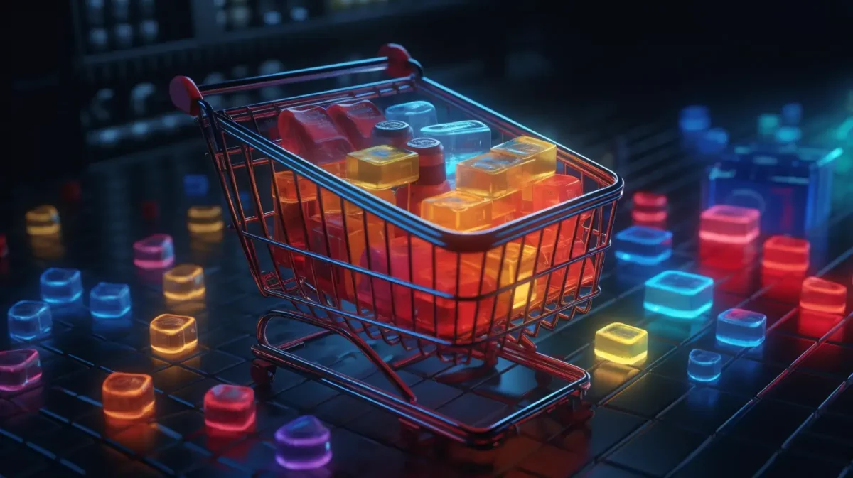 Digital shopping cart on AliExpress USA