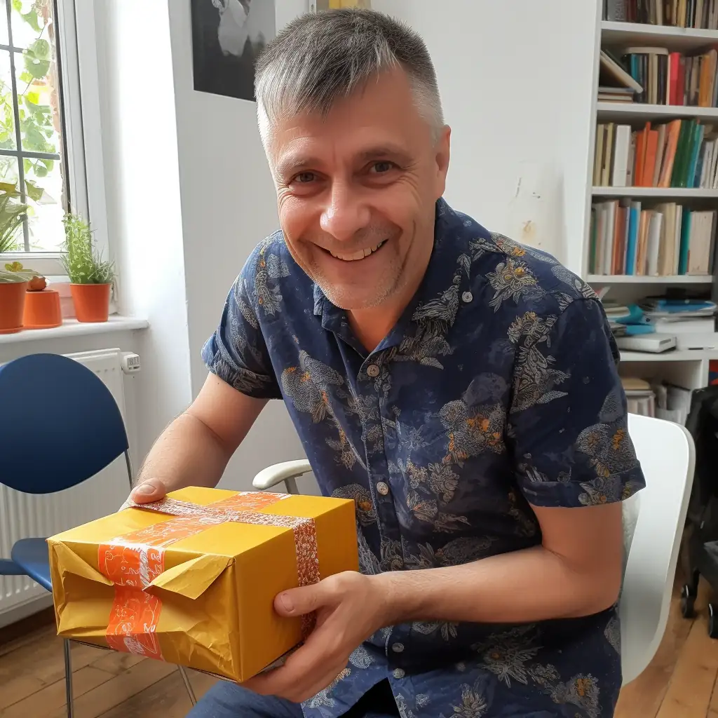 A happy uk customer is shopping with coupons on AliExpress