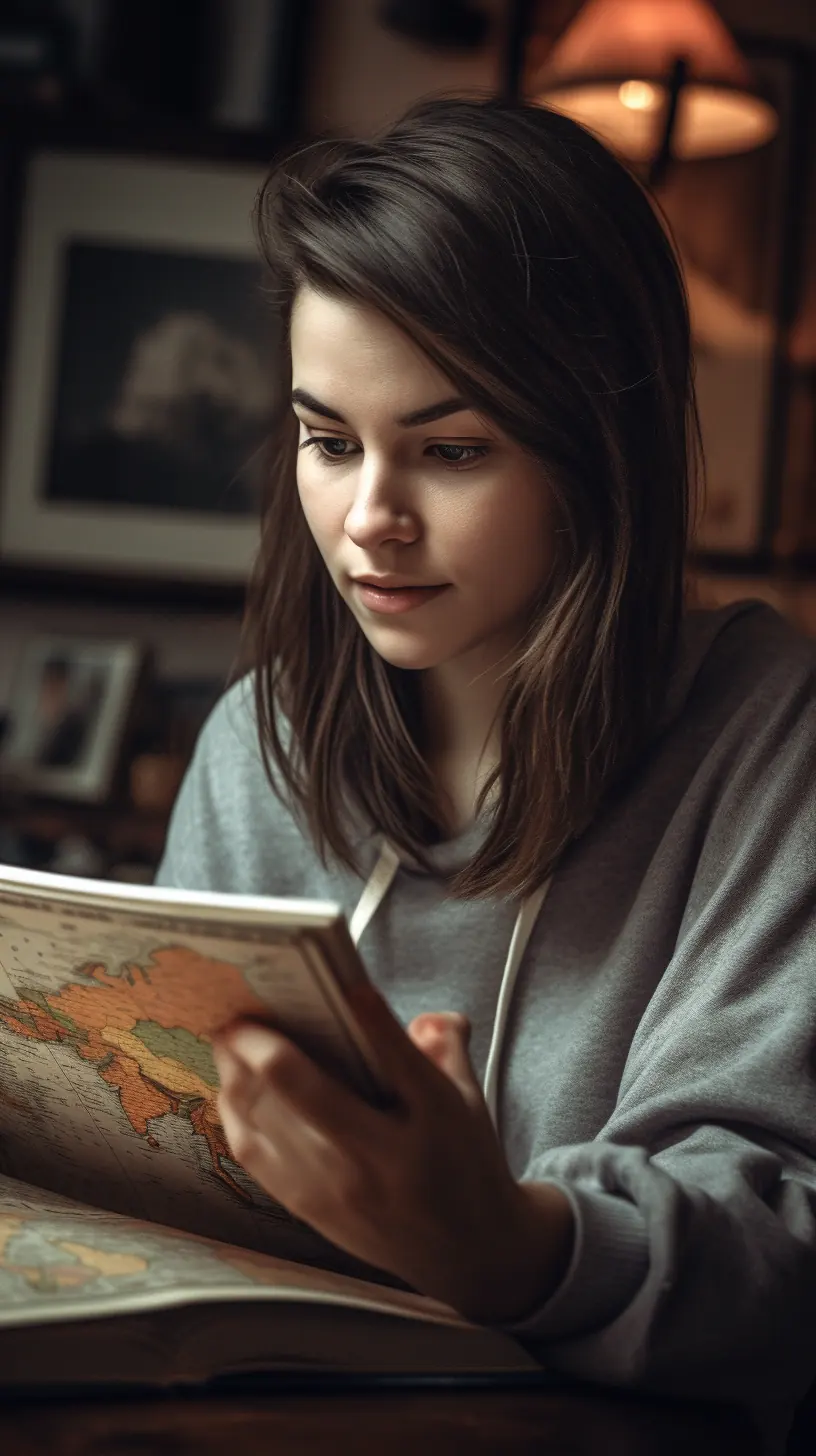 Woman reading PoKupar's guide on AliExpress USA