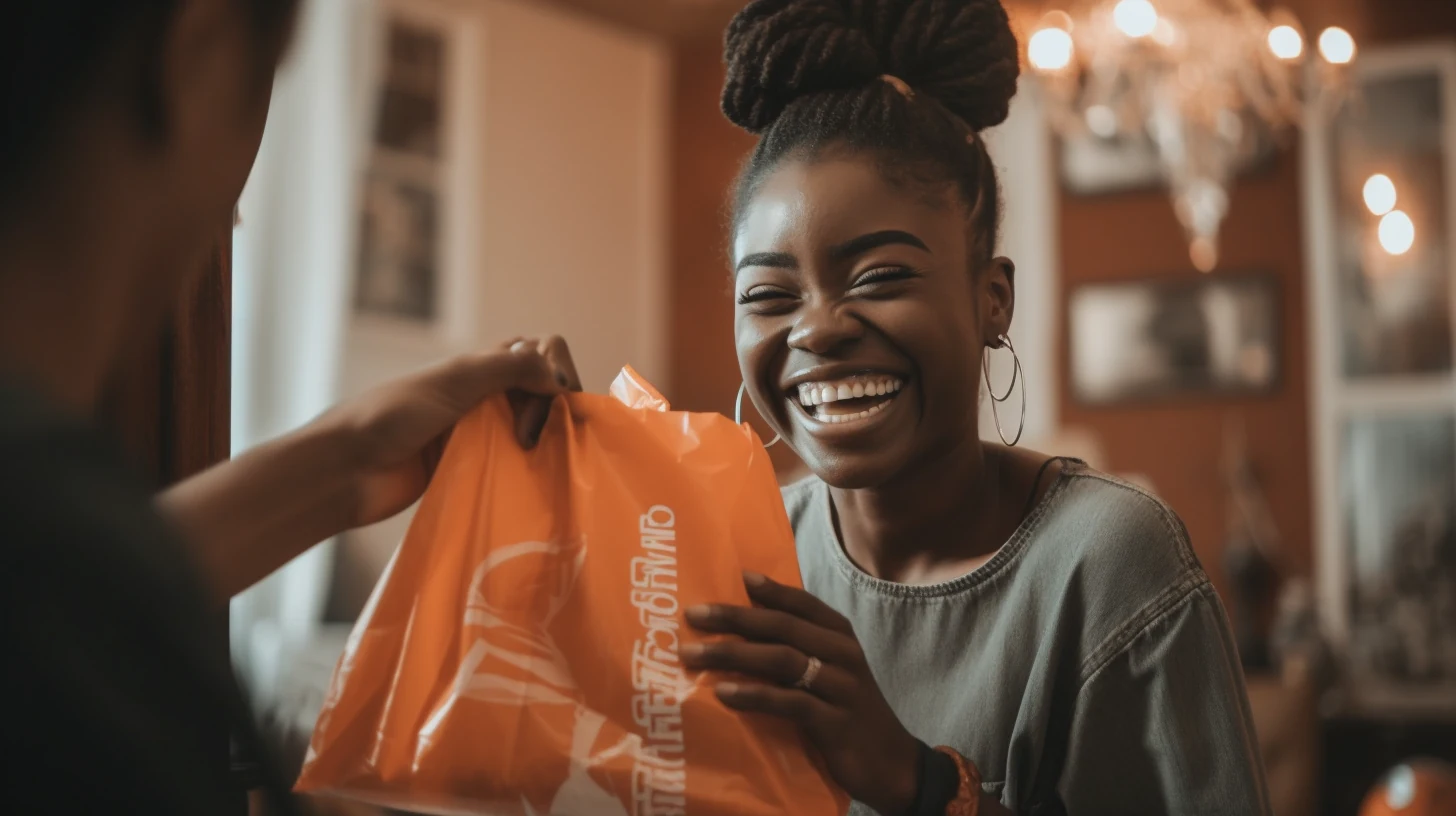 Angolan Shopper Receiving AliExpress Package