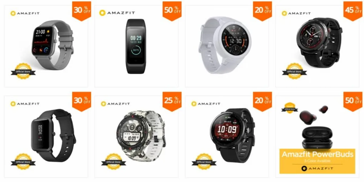 AMAZFIT Store on AliExpress Wearable Tech