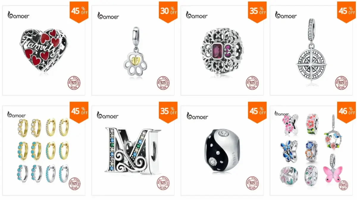 Bamoer Official Store on AliExpress Accessory Deals