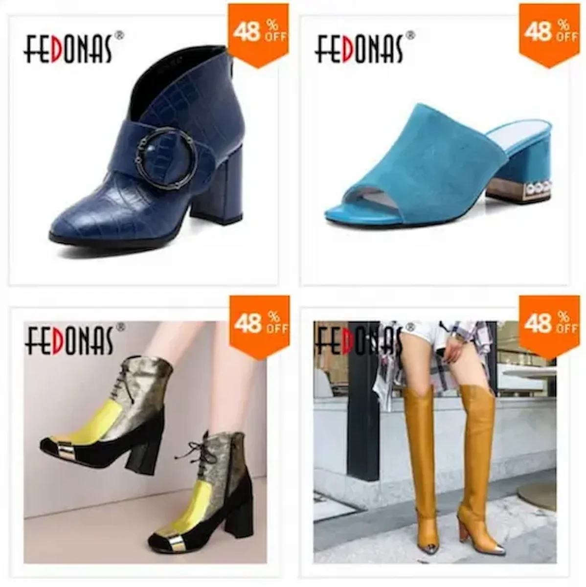 FEDONAS Store on AliExpress Elegant Shoes Collection