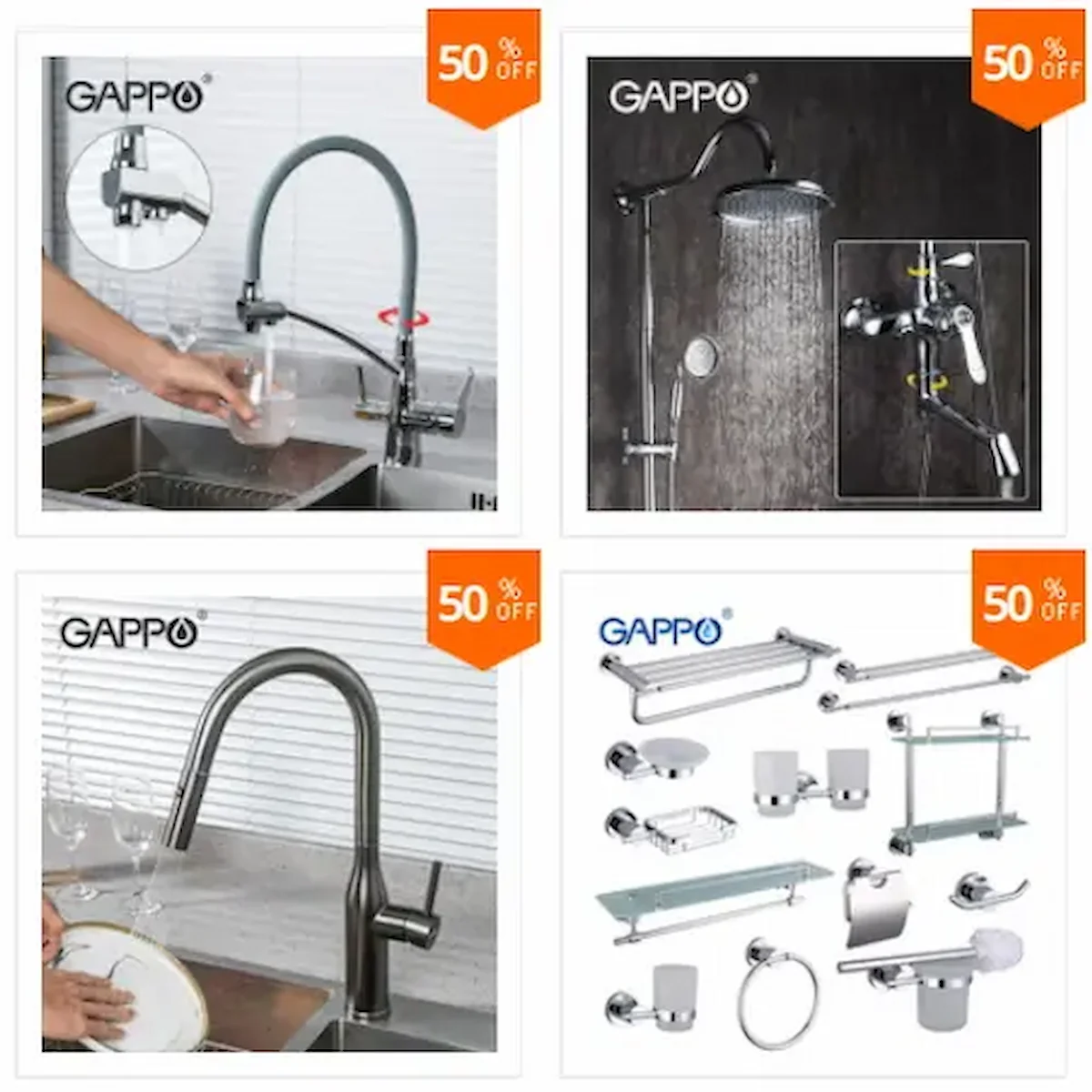 GAPPO Official Store on AliExpress Kitchen Fixtures