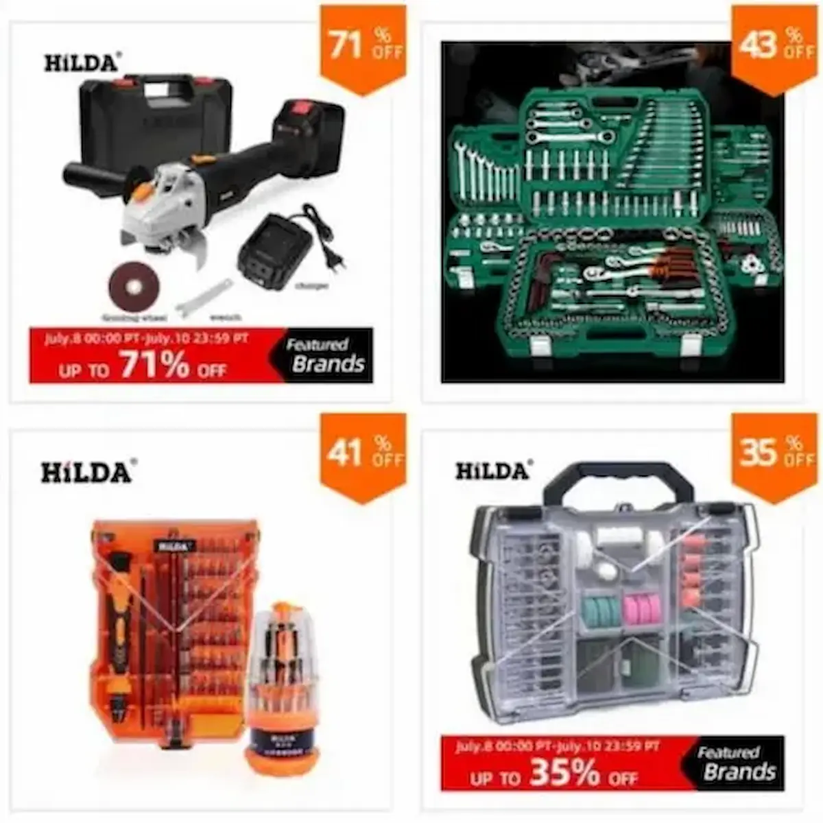 HILDA Official Store on AliExpress Toolkits and Accessories