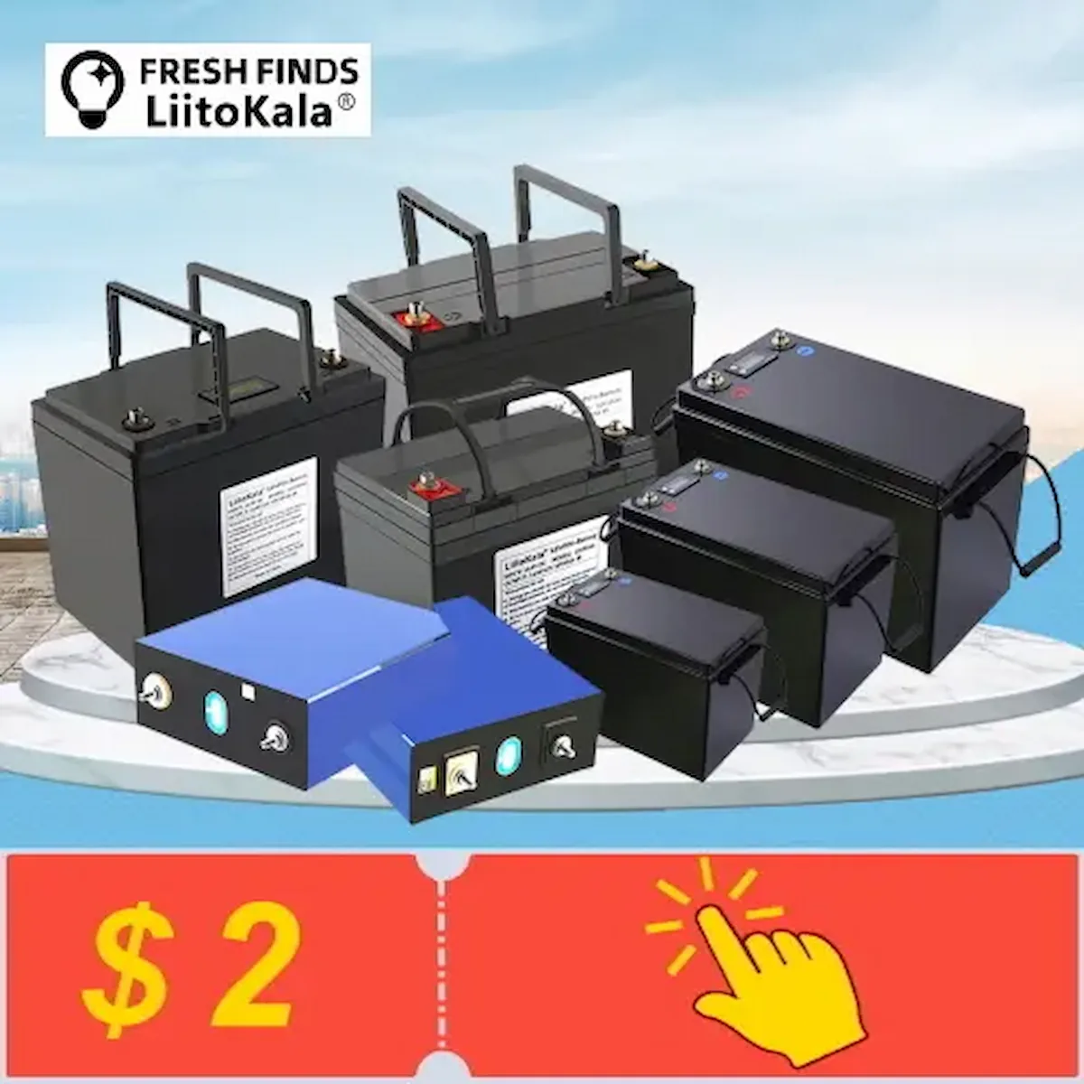 Liitokala Official Store Battery Products