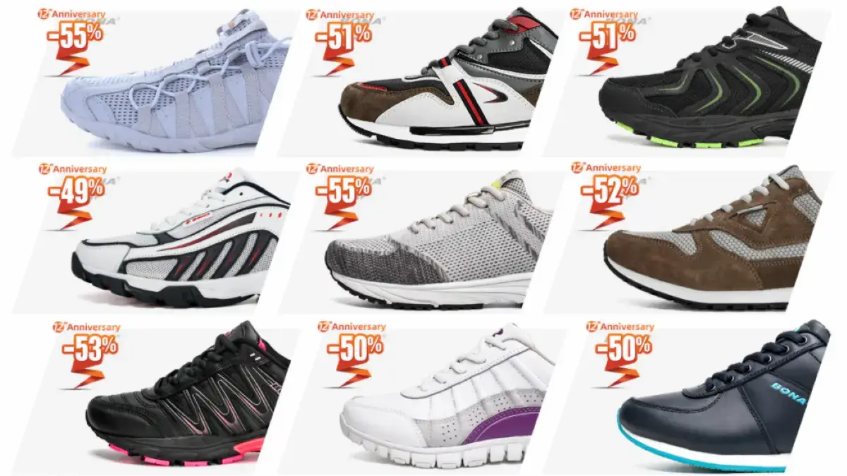 bona Store on AliExpress Durable Shoes Collection