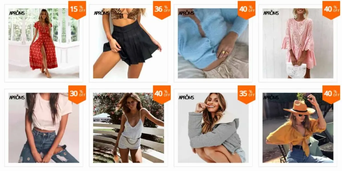 Aproms Store on AliExpress Casual and Boho Fashion