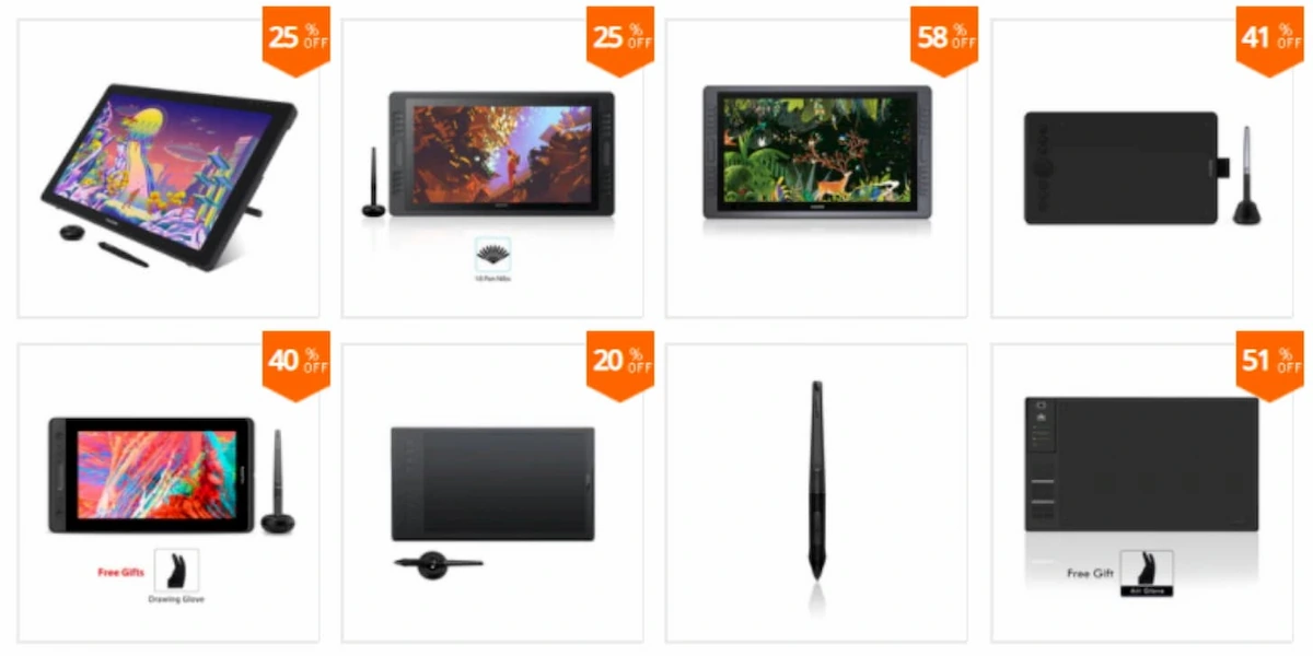 HUION Store on AliExpress Digital Art Tools