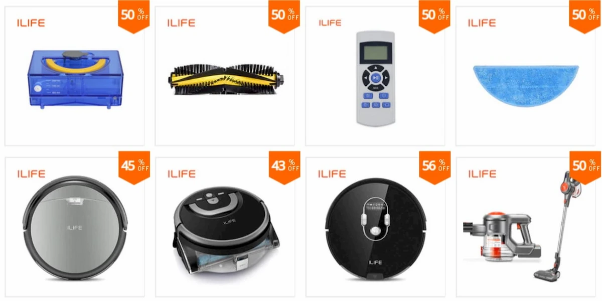 ILIFE Store on AliExpress Smart Cleaning Appliances