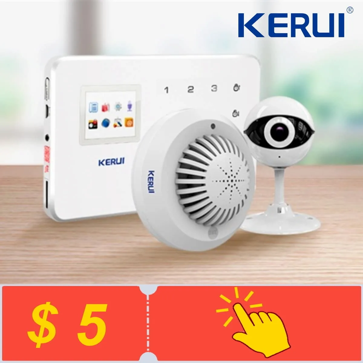 KERUI Official Store Home Security Systems