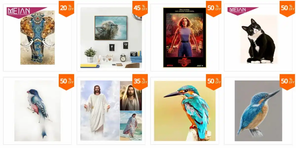 Meian Store on AliExpress Needlework Collections