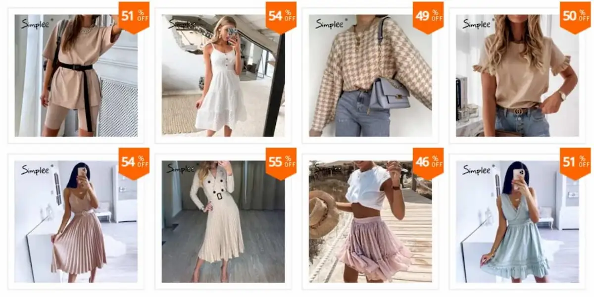 Simplee Store on AliExpress Trendy Clothing and Accessories