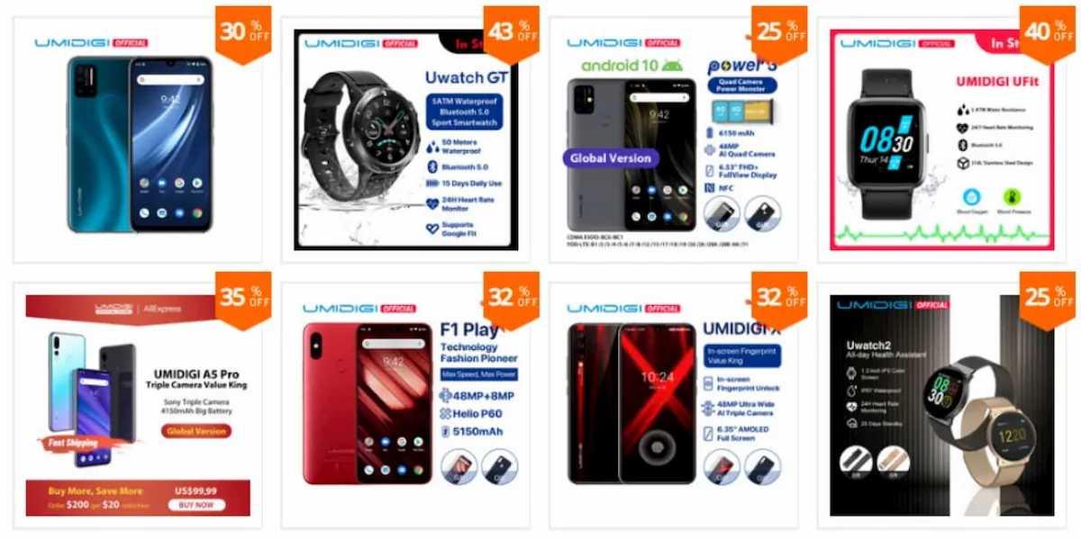 UMIDIGI Store on AliExpress Tech and Gadgets